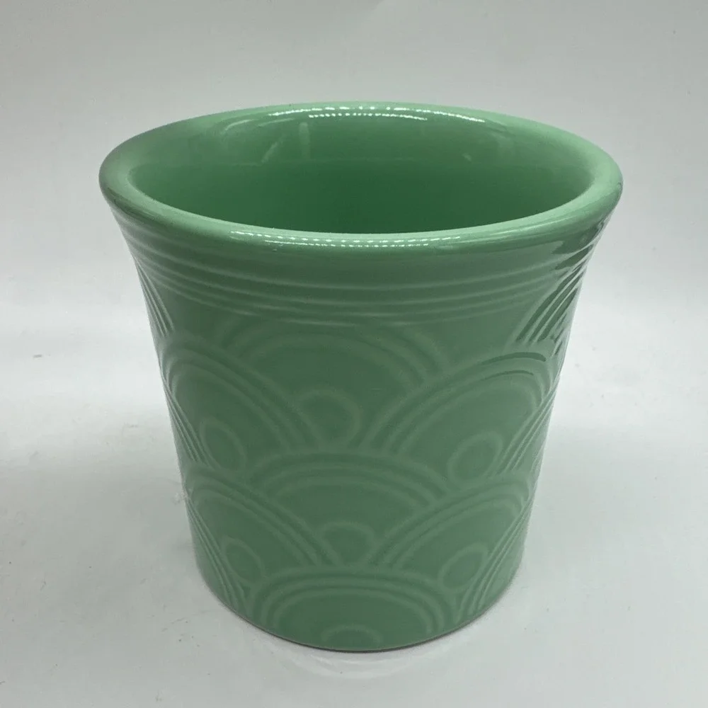 Fiesta Ring-Handled Fan/Horizon Mug SEAMIST